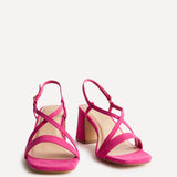 Remain Wide Fit Fuchsia Heeled Sandals