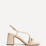 Remain Wide Fit Nude Heeled Sandals