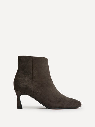 Reserve Grey Stiletto Ankle Boots