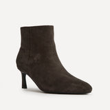 Reserve Grey Stiletto Ankle Boots