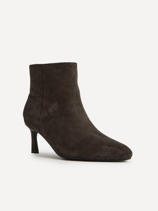 Reserve Grey Stiletto Ankle Boots