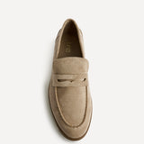 Review Beige Faux Suede Classic Loafer