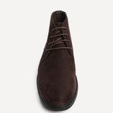 Ricardo Mens Brown Faux Suede Chukka Boots