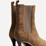 Ritual Sand Kitten Heel Chelsea Boots
