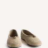 Robyn Taupe Ballet Flats