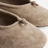 Robyn Taupe Ballet Flats