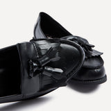 Rosemary Black Nappa Loafers