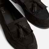Rosemary Brown Faux Suede Loafers