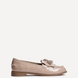 Rosemary Mocha Faux Leather Loafers