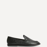 Route Black Faux Leather Loafers