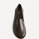 Route Brown Faux Leather Loafers