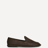 Route Brown Faux Suede Loafers