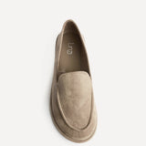 Route Taupe Faux Suede Loafers