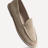 Route Taupe Faux Suede Loafers