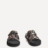 Rowan Leopard Print Link Sandals