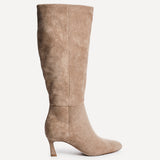 Rush Beige Long Stiletto Boots