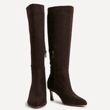 Rush Brown Long Stiletto Boots