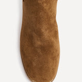 Rodeo Tan Western Long Block Heel Boots