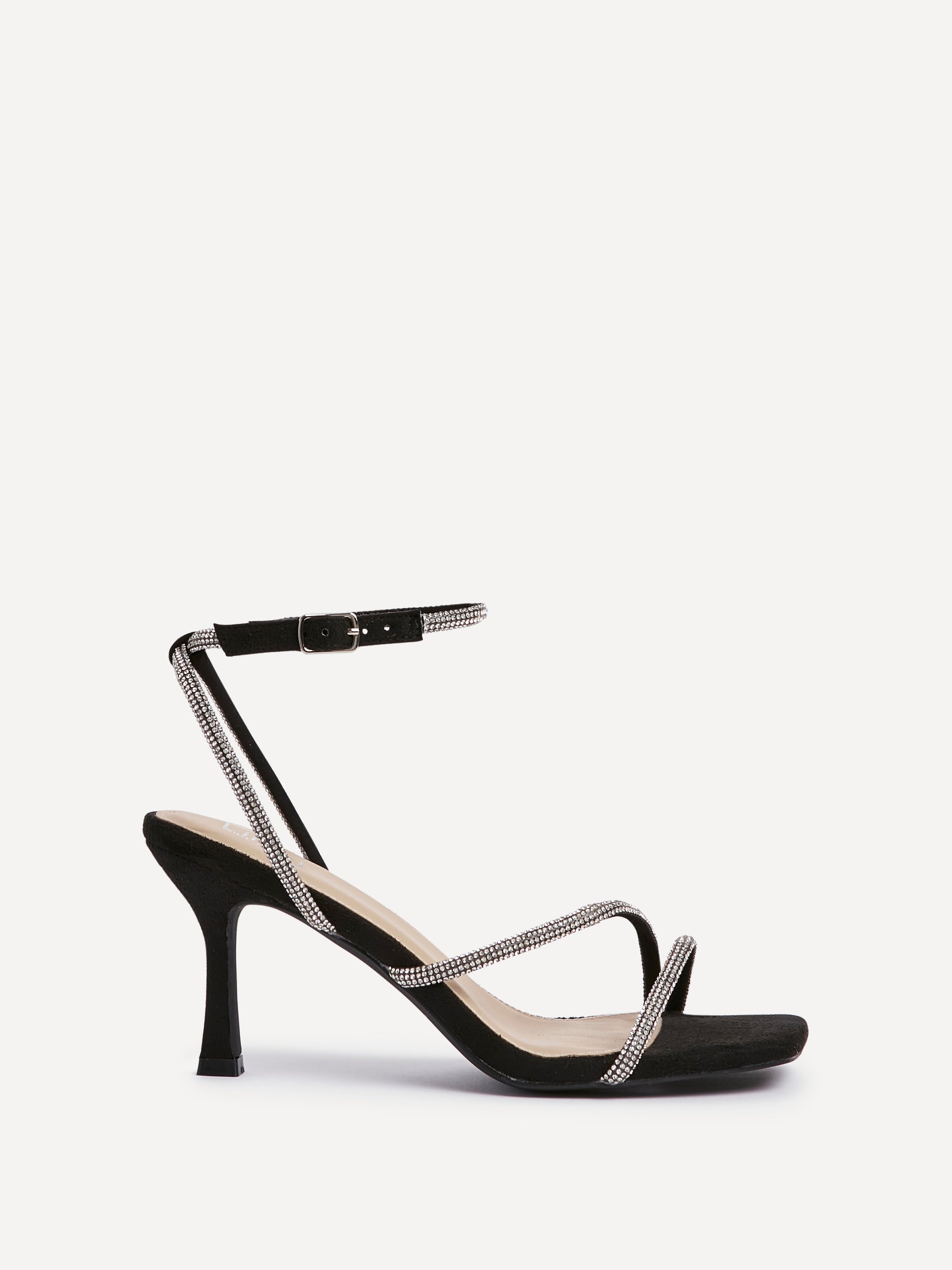 Ruma Wide Fit Diamante Heeled Sandals