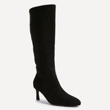 Rush Black Long Stiletto Boots