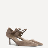 Sabina Taupe Court Heels