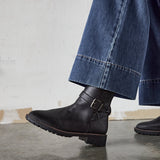 Edie Wide Fit Black Boots