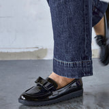 Noble Black Patent Loafers
