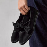 Pout Black Faux Suede Pumps
