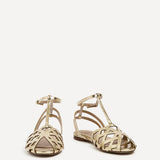 Santi Gold Caged Flat Sandals