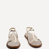 Saylor Gold T-Bar Sandals