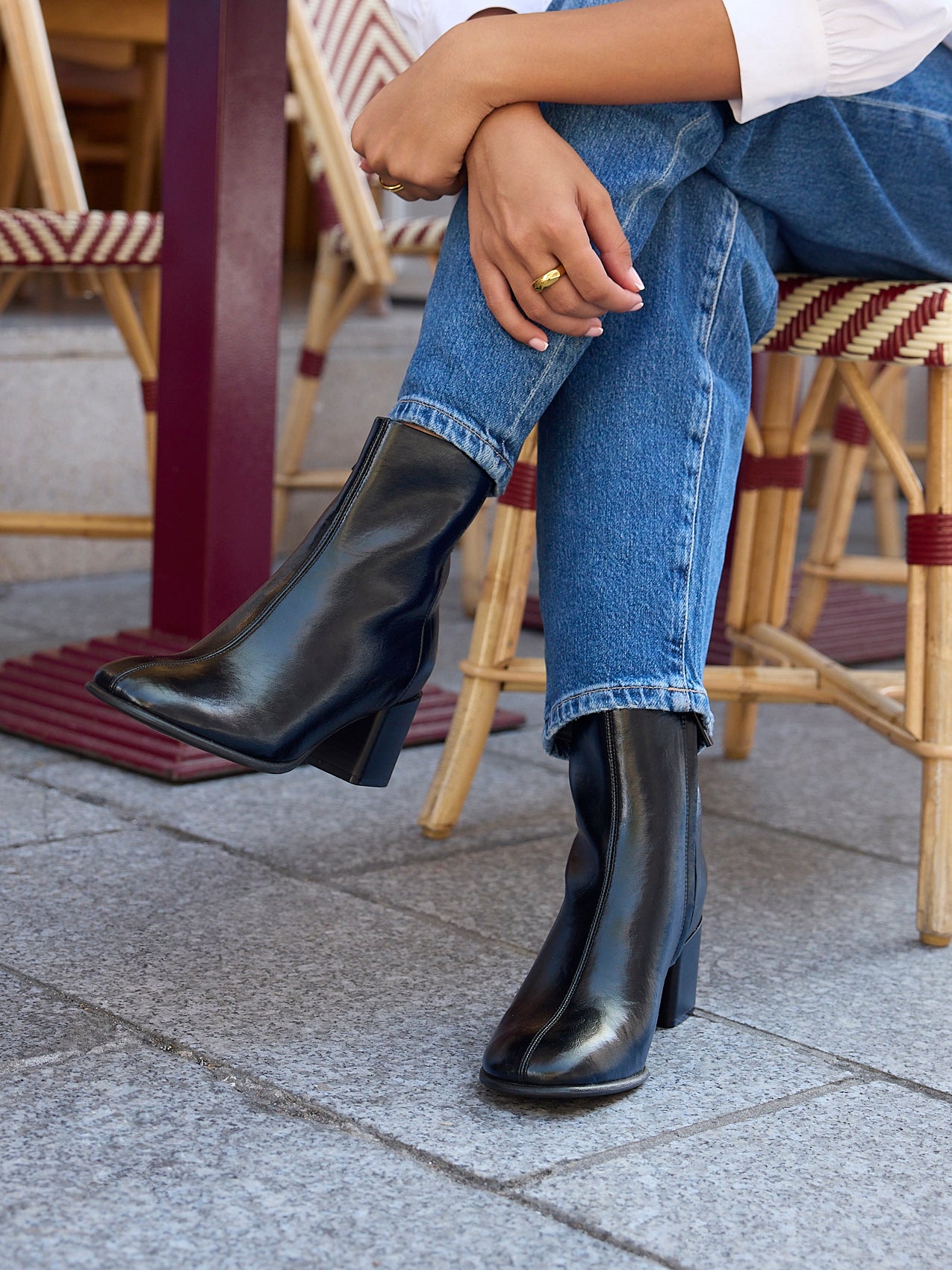 Brown Faux Suede Heeled Ankle Boot – Linzi