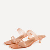 Shade Nude Jelly Heeled Sandals