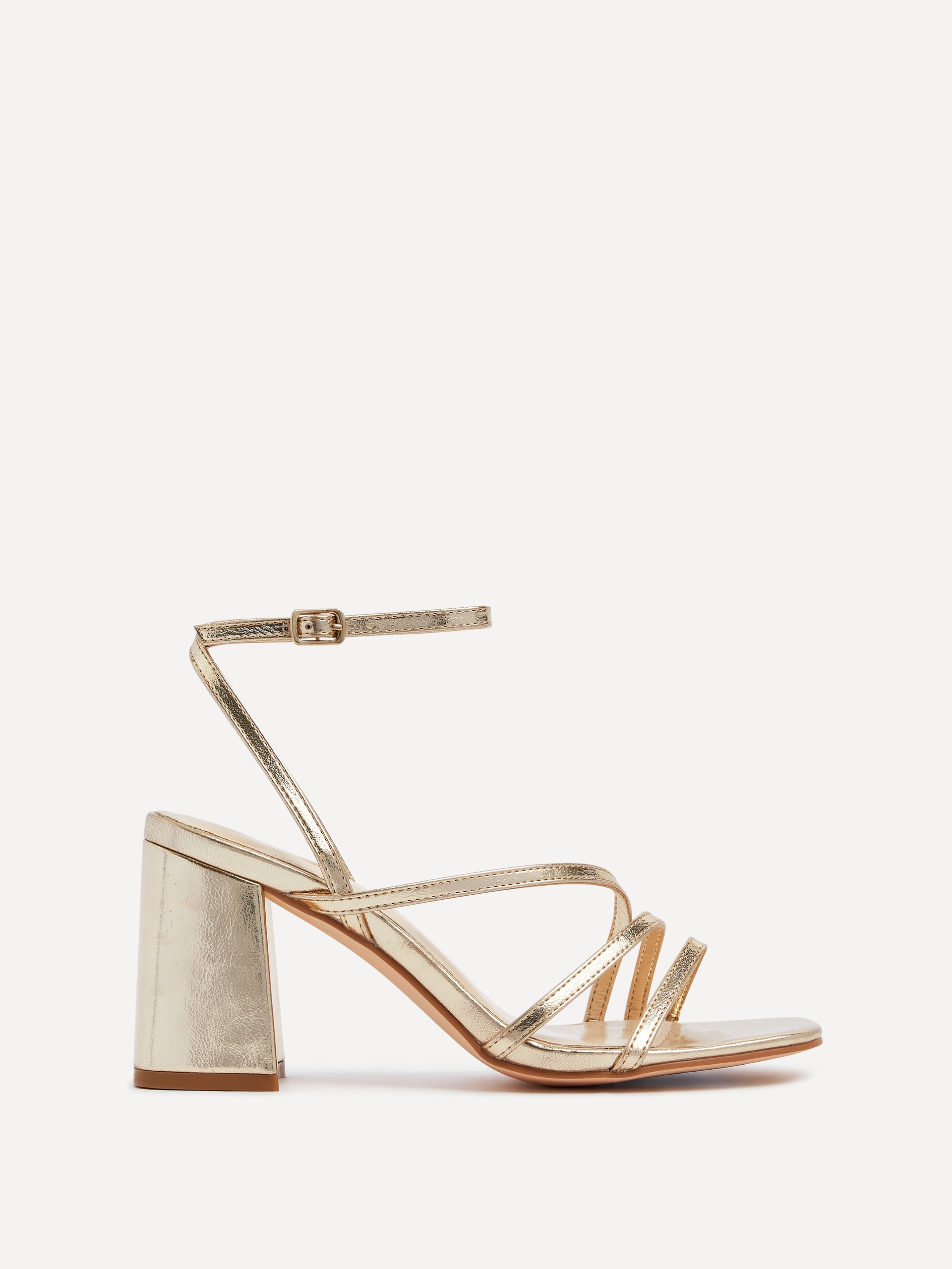 Status Crossover Block Heeled Sandals