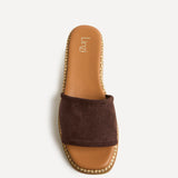 Stay Brown Flatform Mule Sandals