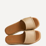 Stay Taupe Flatform Mule Sandals