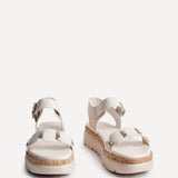 Stride Nude Flatform Sandals