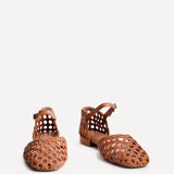Suki Tan Woven Sandals