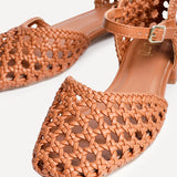 Suki Tan Woven Sandals