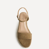 Sunrise Taupe Espadrille Flatform Sandals
