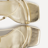 Savannah Gold Strappy Heels