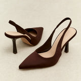 Dash Brown Scuba Court Heels