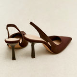 Dash Brown Scuba Court Heels