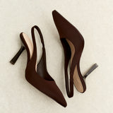 Dash Brown Scuba Court Heels