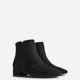 Tailored Wide Fit Black Ankle Boots
