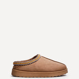 Tammy Chestnut Faux Suede Slippers