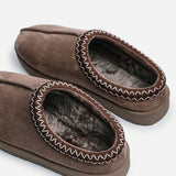 Tammy Mocha Faux Suede Slippers