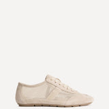 Theory Beige Mesh Trainers