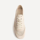 Theory Beige Mesh Trainers