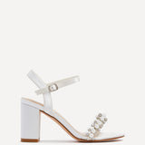Tinsley Bridal Ivory Beaded Heels