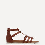 Tour Tan Gladiator T-Bar Sandals